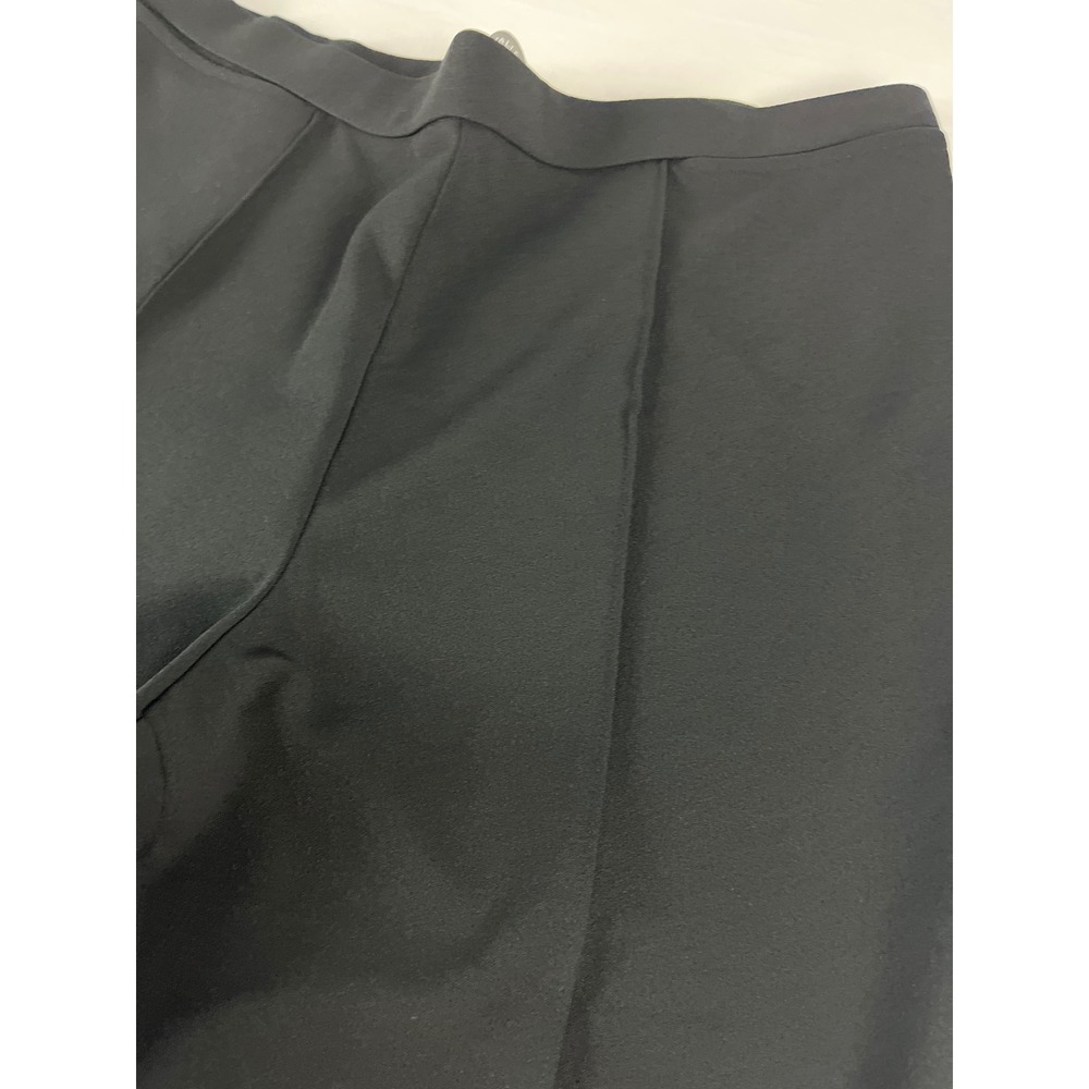Kate & Mallory Black Flare Leg Pants Women's Size L High‎ Waist Career Work